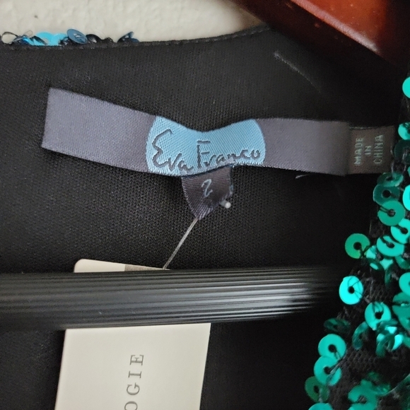 Eva Franco Glenna Sequined Dress size 2 NWT - Picture 11 of 11